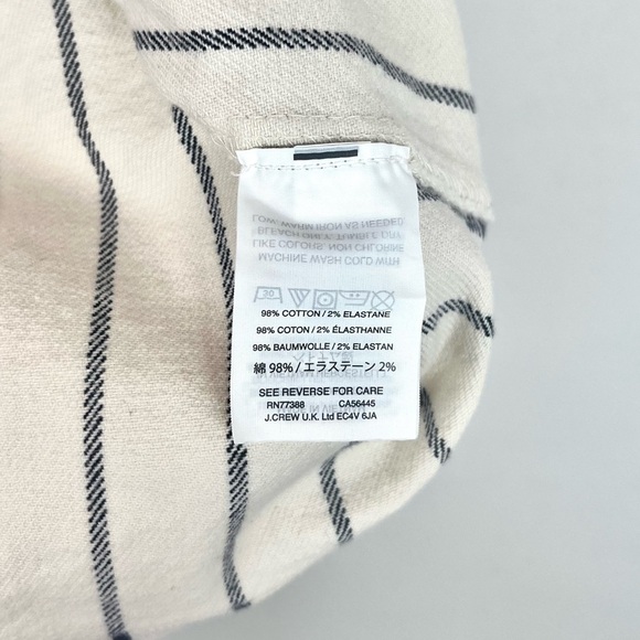 Madewell Stripe Wrap Mini Skirt Size 2 - Picture 12 of 12